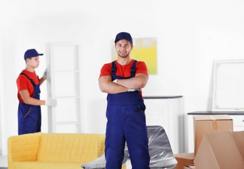Local same day removals team loading furniture in Teddington