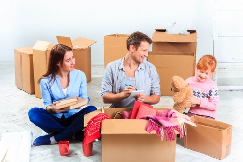 Furniture collection service handling bulky items in a Teddington home
