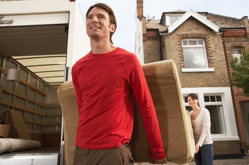 Local packing and unpacking support for residential and office moves