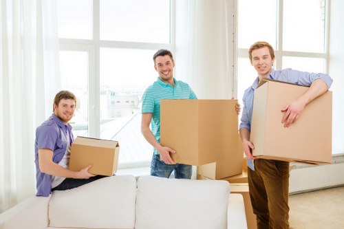 Furniture removal for a flat or townhouse in Teddington with access challenges